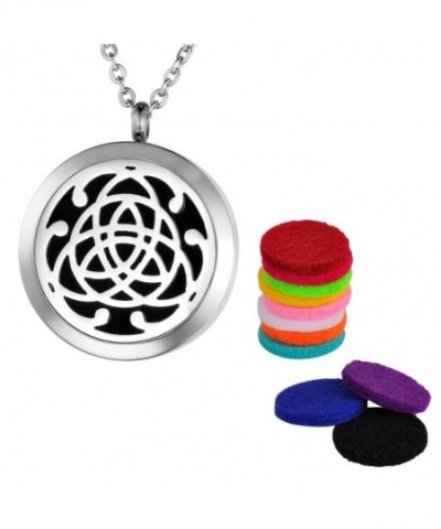 Aromatherapy Essential Diffuser Necklace Stainless