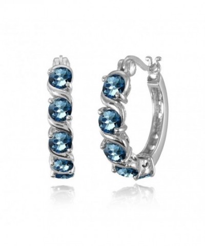 Sterling Silver London Design Earrings