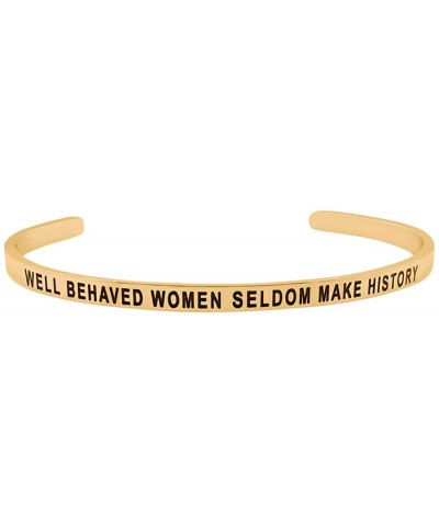 BEHAVED HISTORY Positive Message Bracelet