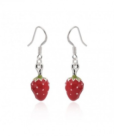 JENNJUN Strawberry Harvest Drop Earrings