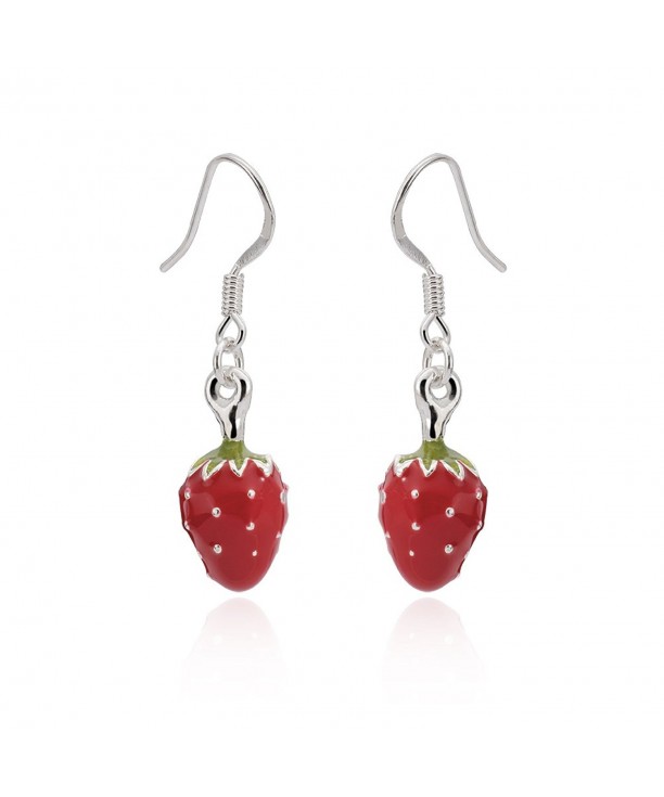 JENNJUN Strawberry Harvest Drop Earrings C112LCRP0LP