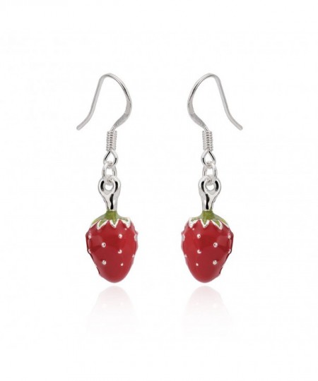 JENNJUN Strawberry Harvest Drop Earrings C112LCRP0LP