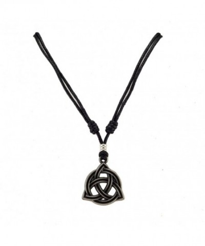 Trinity Triquetra Pendant Adjustable Necklace