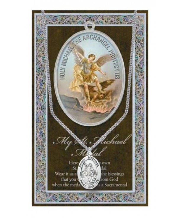 Michael Pendant Medal Stainless Prayer