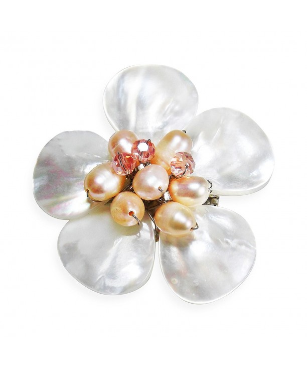 Plumeria Mother Cultured Freshwater Pearls