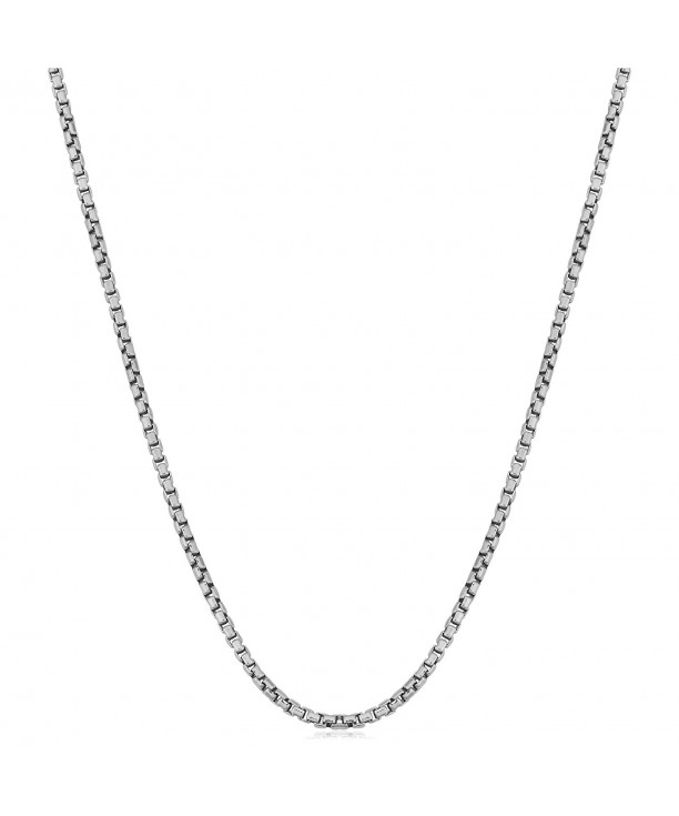 Sterling Silver Round Chain inch