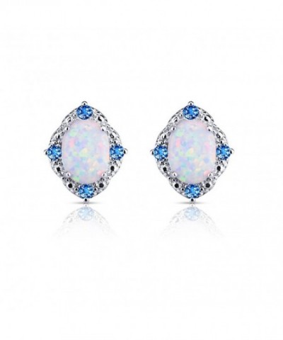 BAOAN Opal Stud Earrings Women