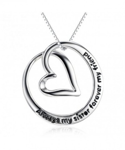 Sterling Silver Forever Pendant Necklace