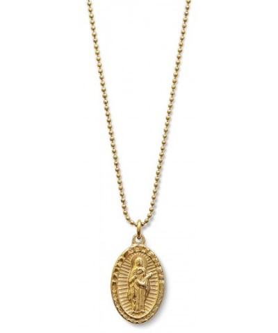 Necklace Medallion Genevieve Christian Catholic