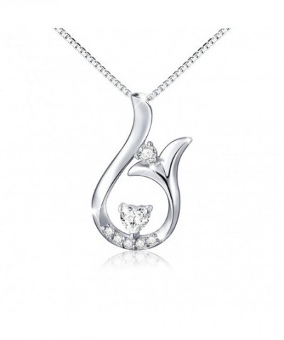 Sterling Silver Mermaid Princess Necklace