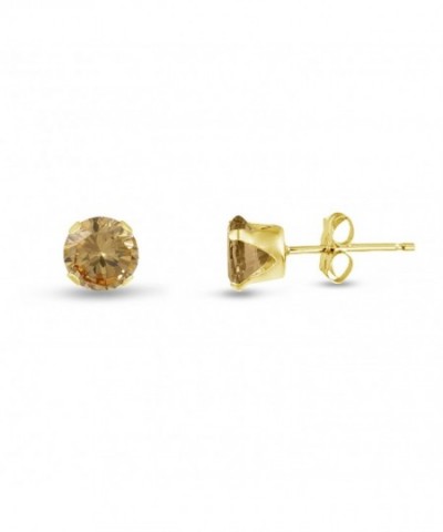 Sterling Genuine Citrine Earrings included