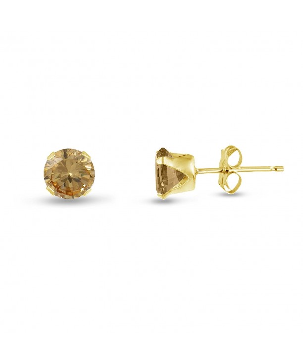 Sterling Genuine Citrine Earrings included