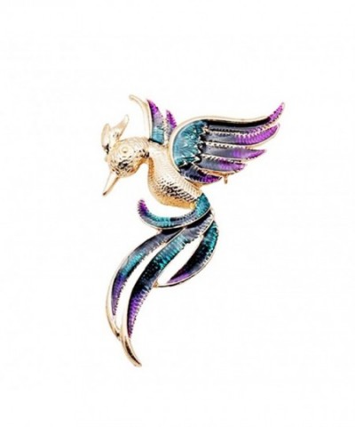 Woogge Fashion Phoenix Colorful Brooches