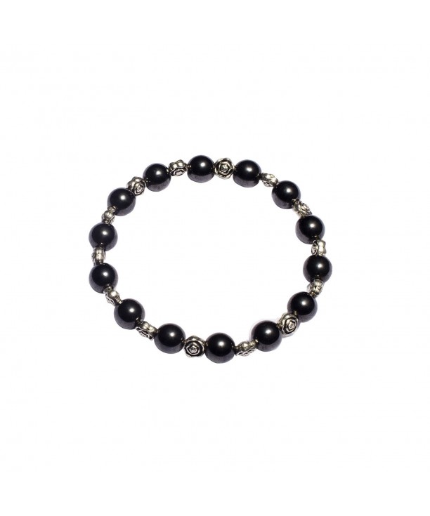 USWEL Hematite Bracelet Adjustable Magnetic