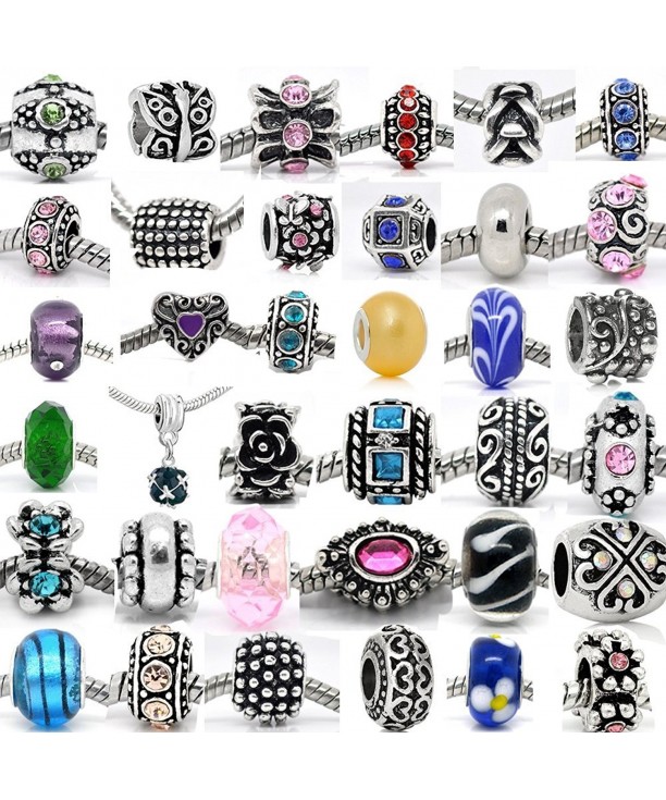 Beads Assorted Charms Rhinestones Spacers