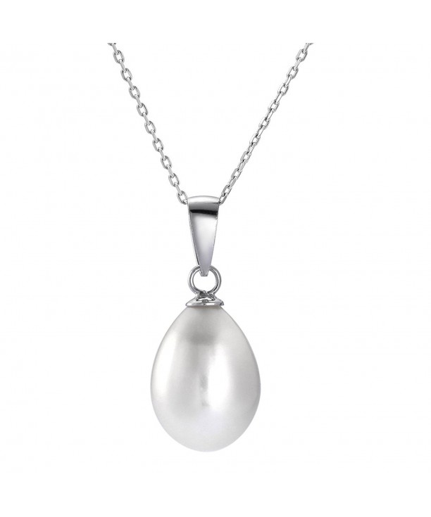 Necklace Teardrop Freshwater Cultured Sterling