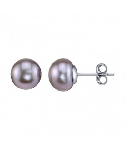 Sterling Freshwater Cultured Pearl Earrings