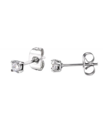 Stainless Zirconia Earrings Regetta Jewelry