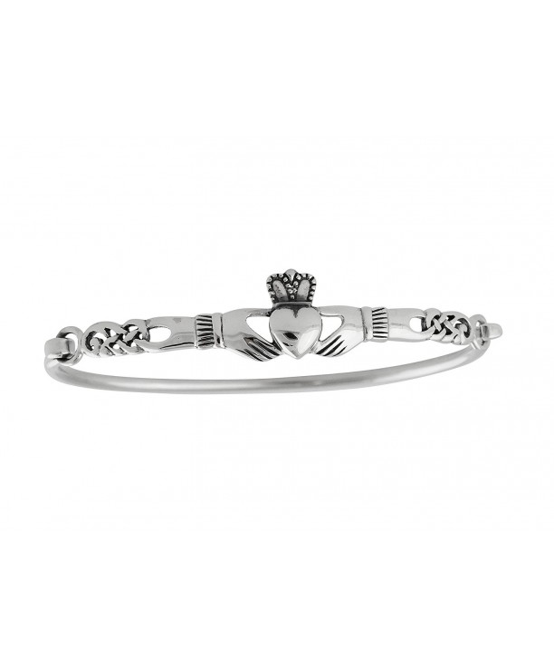 Sterling Silver Claddagh Celtic Bracelet