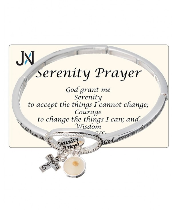 Serenity Engraved Bracelet Jewelry Nexus