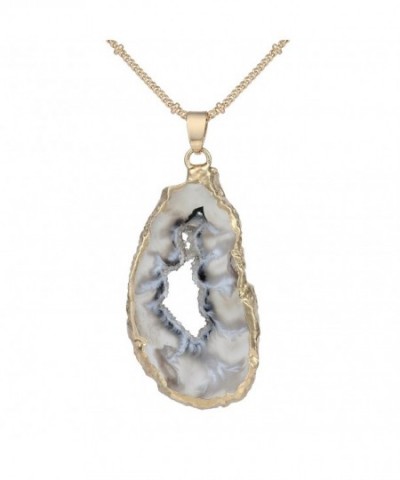 Bonnie Irregular Crystal Pendant Necklace