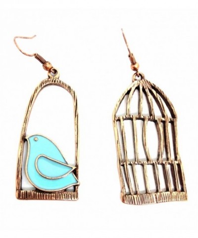 Retro Birdcage Dissymmetry Jewelry earrings