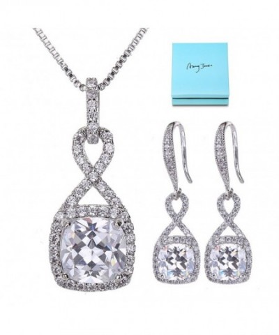 Crystal Jewelry Set Women Bridesmaids