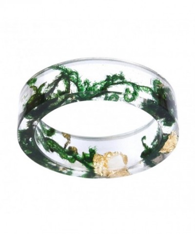 Arrival Handmade Green Flowers Transparent