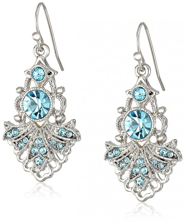 1928 Jewelry Cyprus Crystal Earrings