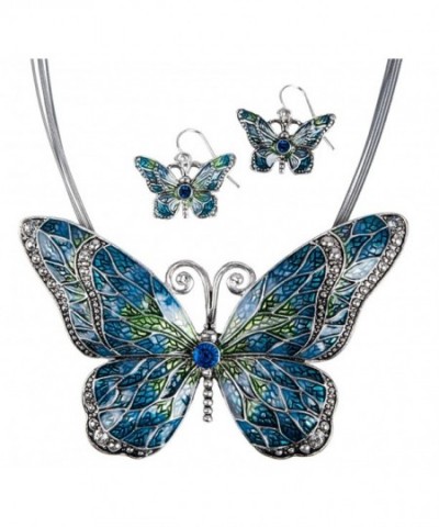 Butterfly Necklace Matching Jewelry Nexus