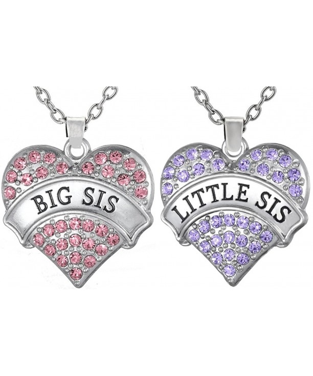Necklaces Sisters Besties Matching Daughters
