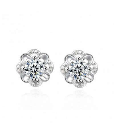 TOPSTARONLINE Preserved Flower Hollow Earrings