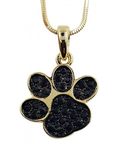 Small Kitten Animal Crystal Necklace