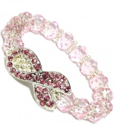 AnsonsImages Awareness Crystal Rhinestone Bracelet