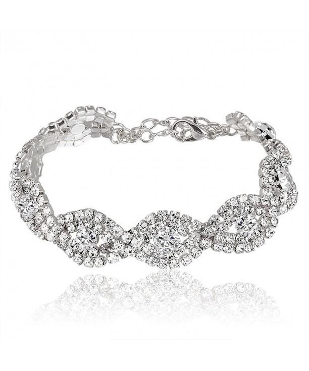 Miraculous Garden Crystal Rhinestone Bracelet