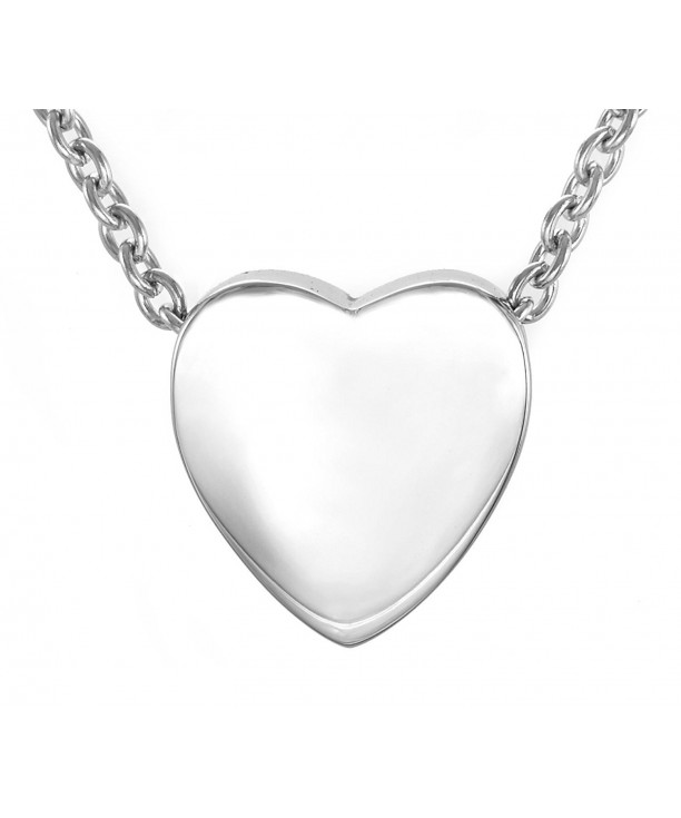 Floating Cremation Pendant Necklace Stainless