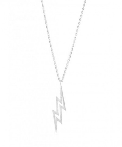 Altitude Boutique Brushed Lightning Necklace