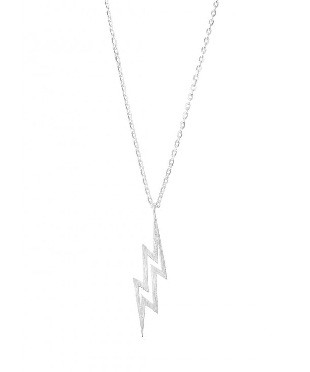 Altitude Boutique Brushed Lightning Necklace