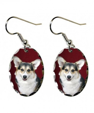 Canine Designs Pembroke Scalloped Earrings