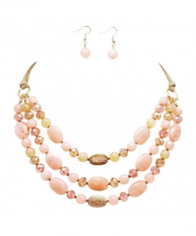 Rosemarie Collections Statement Necklace Earrings