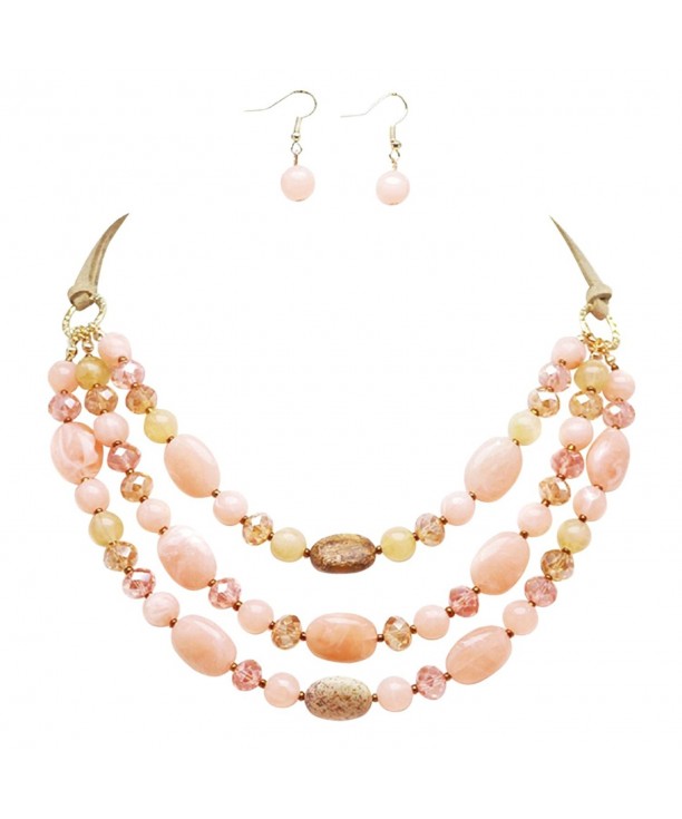 Rosemarie Collections Statement Necklace Earrings