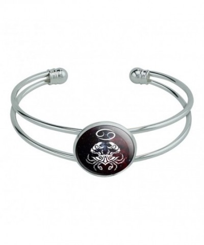 Cancer Zodiac Horoscope Novelty Bracelet