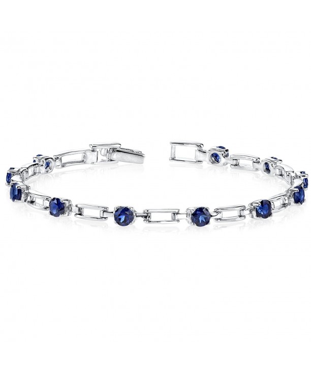 Gorgeous Chic Sapphire Gemstone Bracelet