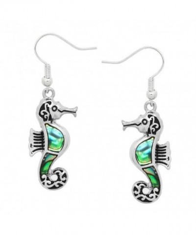 Liavys Seahorse Fashionable Earrings Filigree