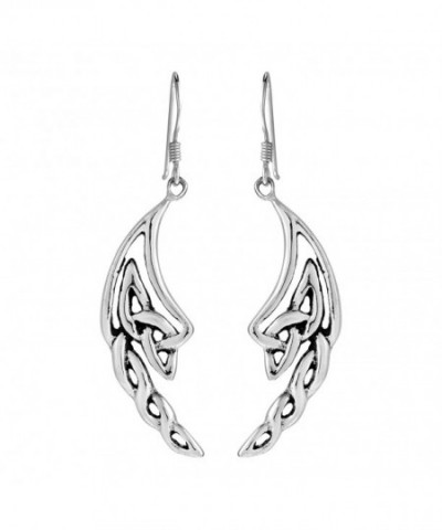 Sterling Silver Celtic Knotted Earrings
