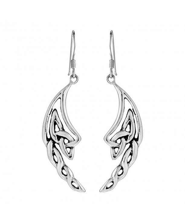 Sterling Silver Celtic Knotted Earrings