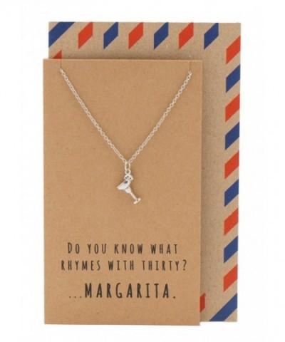 Quan Jewelry Birthday Margarita Necklace