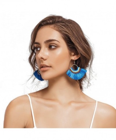 Artilady boho tassel earrings women