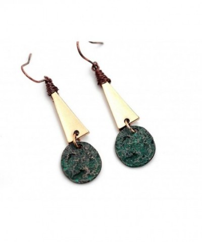 Bohemian Earrings Emerald Charm Women