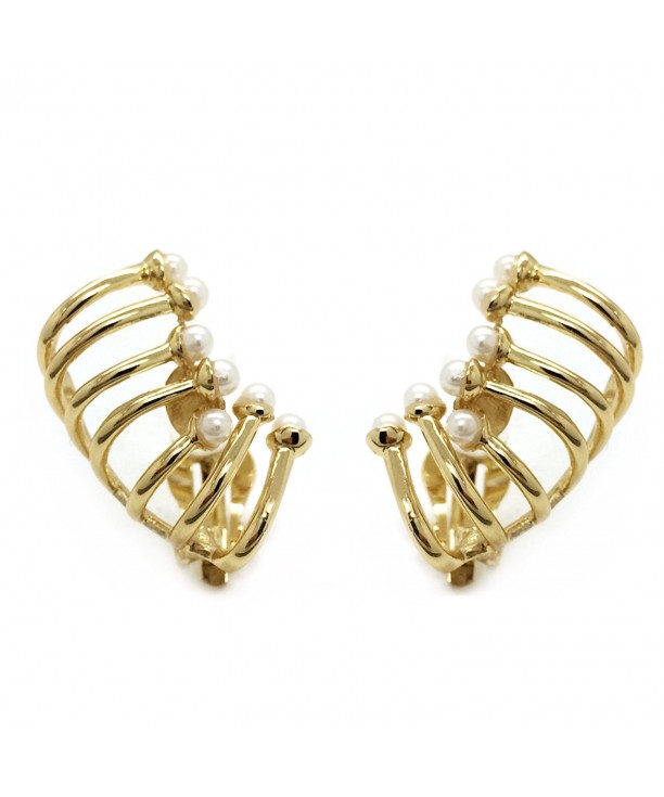 Climber Earrings Crawler Plated Simulated